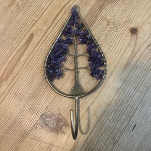 EARTHBOUND Amethyst Tree of Life Design Wall Hook